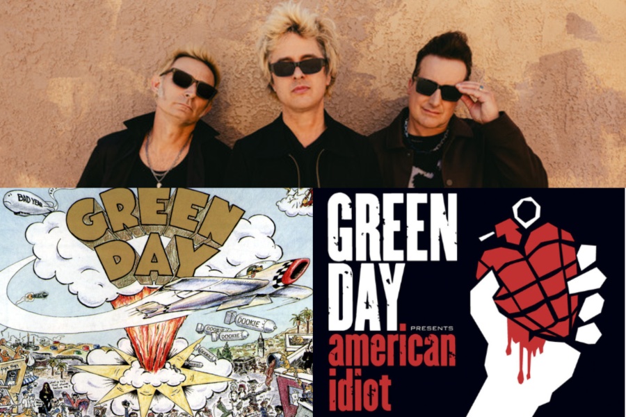 green day dookie american idiot